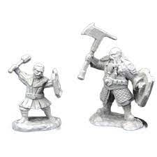 Critical Role Kymal Militia Brawler & Jorenn Militia Holy Axeman